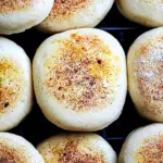 Homemade Sourdough English Muffins
