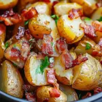 Honey Bacon Roasted Potatoes