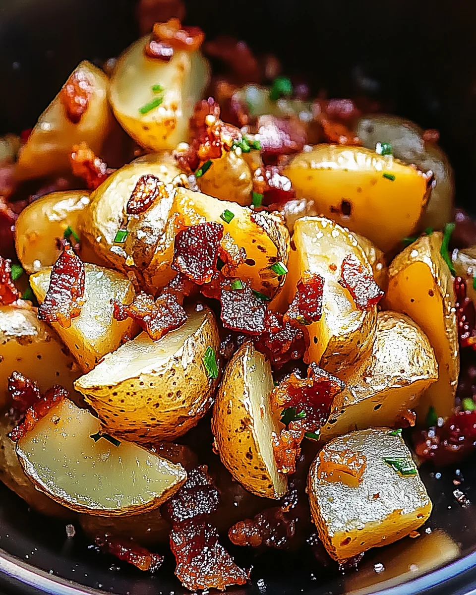 Honey Bacon Roasted Potatoes 21 Honey