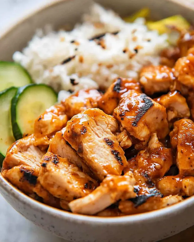 Hot Honey Chicken Bowls
