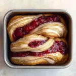 Jam Donut Babka (Vegan)