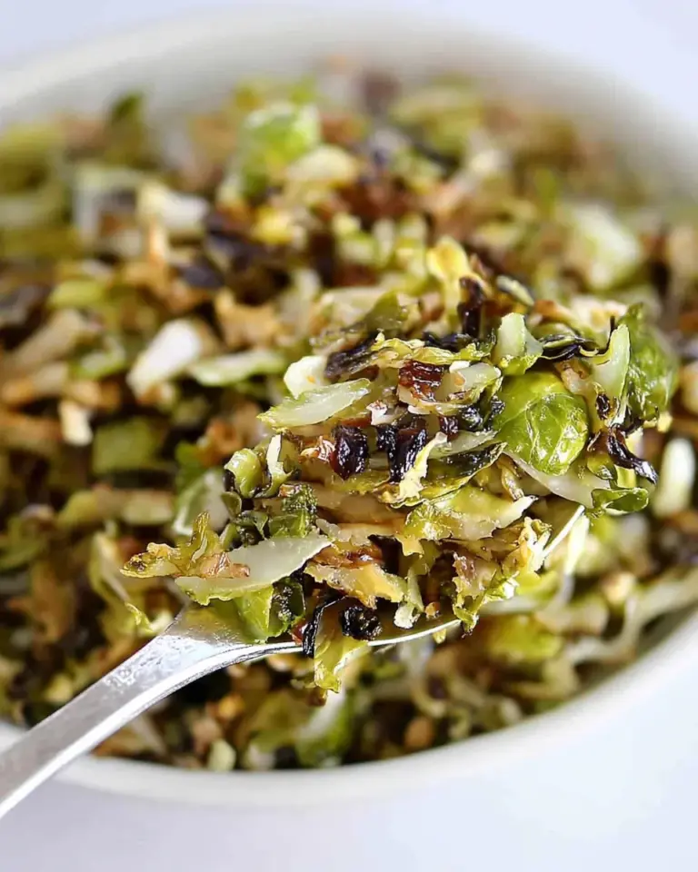 Keto Shredded Brussels Sprouts
