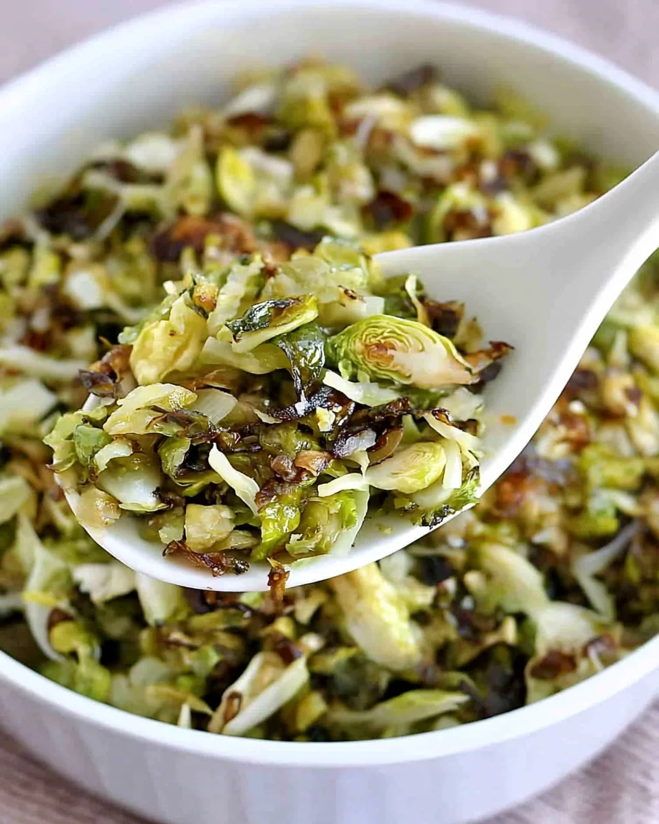 Keto Shredded Brussels Sprouts 20 Keto