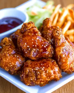 Korean Fried Chicken (Yangnyeom Chicken)