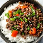 Korean Ground Beef Bowl