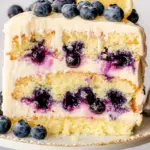 Lemon Blueberry Layer Cake