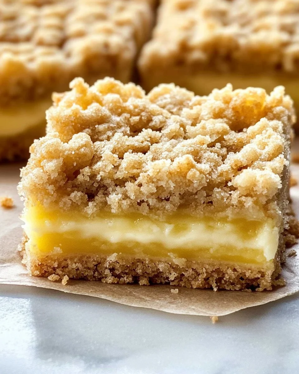Lemon Crumb Bars