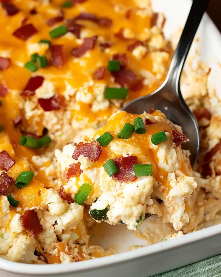 Loaded Cauliflower Casserole