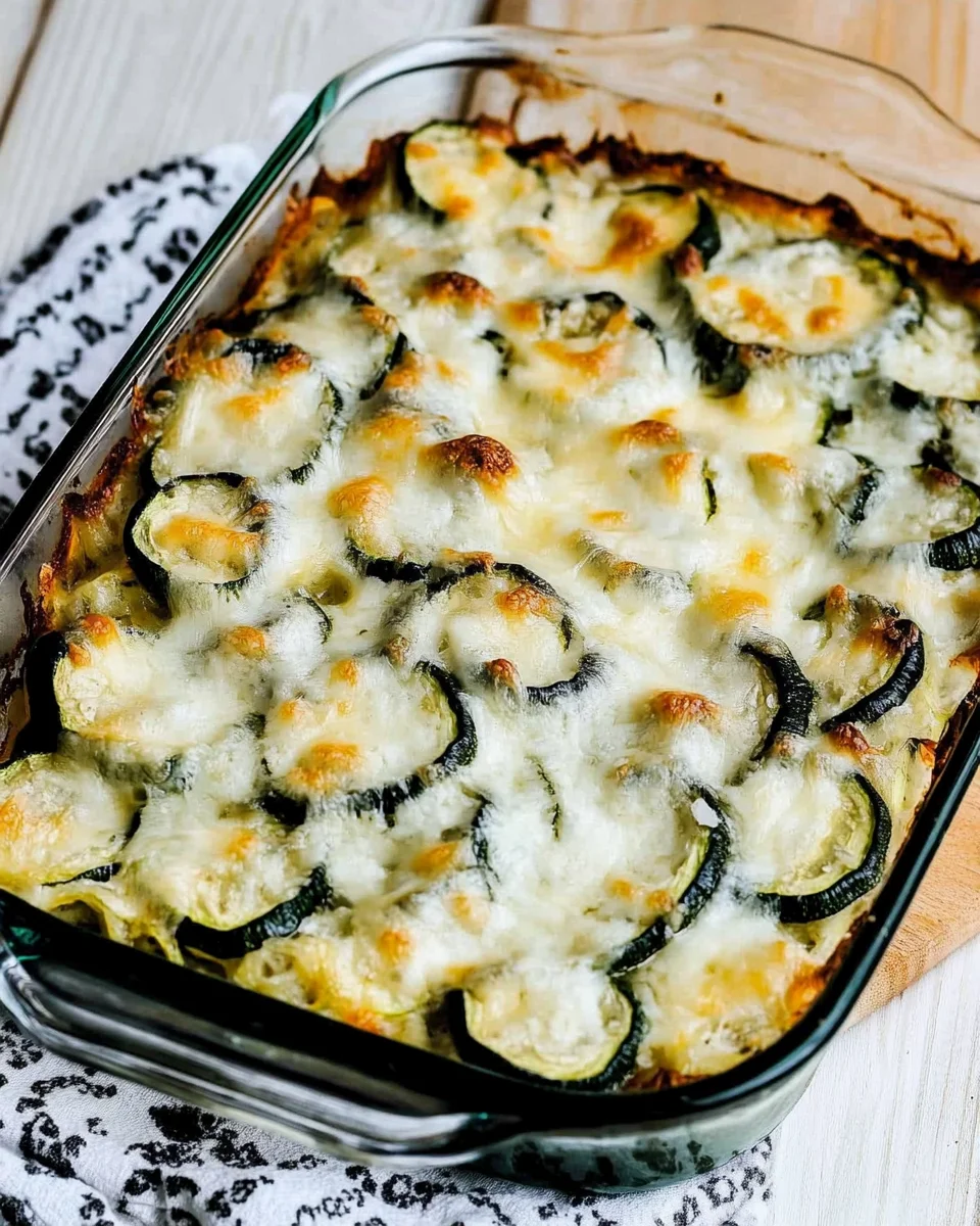 Low-Carb Easy Cheesy Zucchini Bake 23 Low-Carb