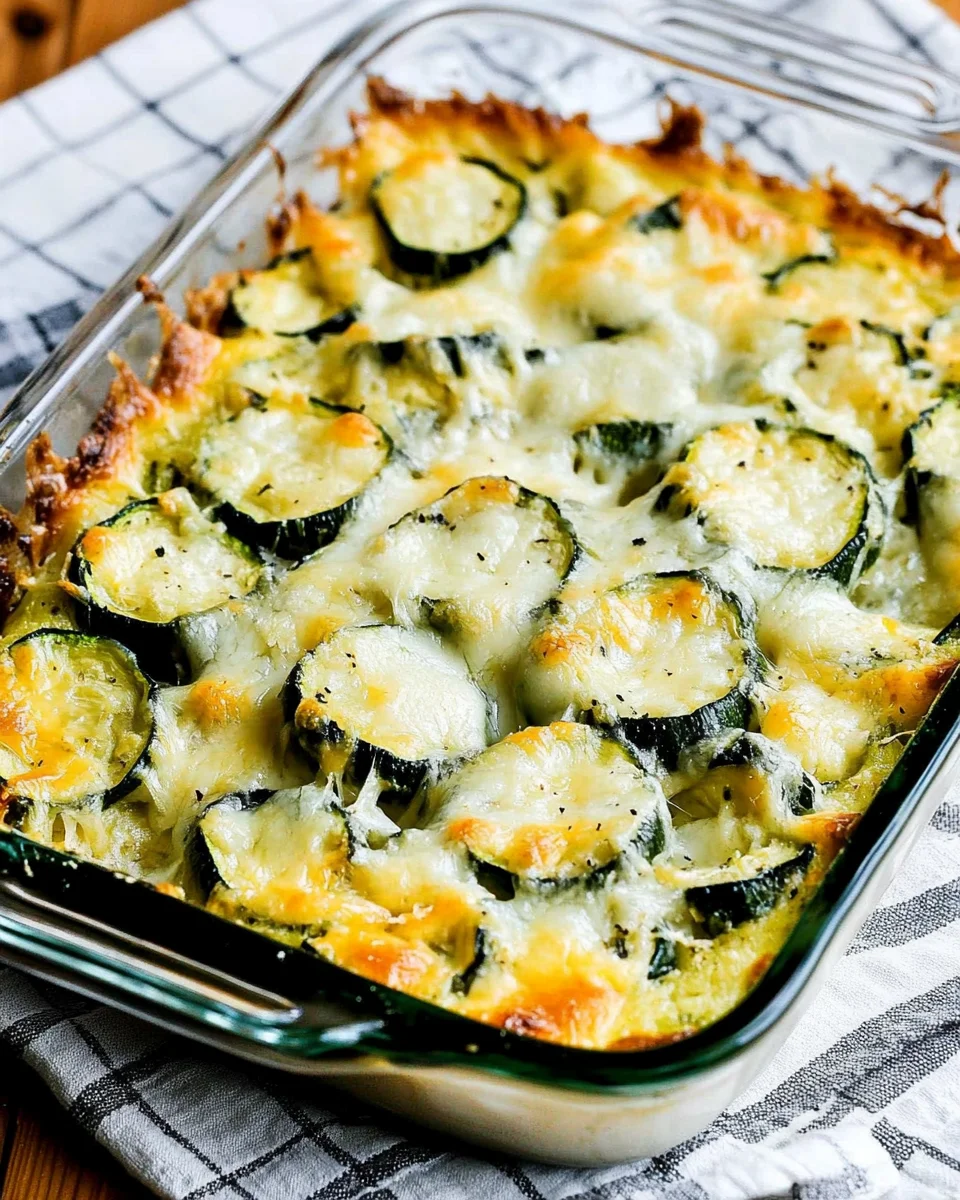 Low-Carb Easy Cheesy Zucchini Bake 24 Low-Carb