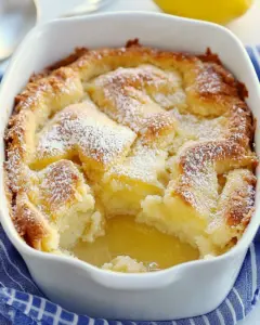 Magic Lemon Cobbler