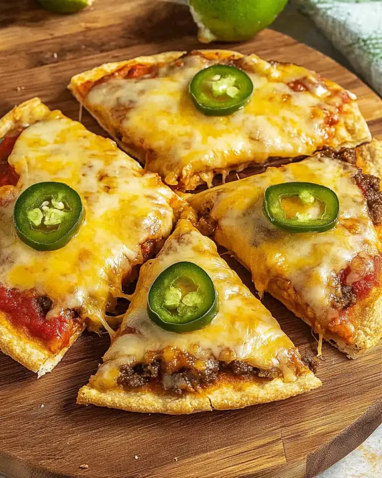 Mexican Pizza Recipe