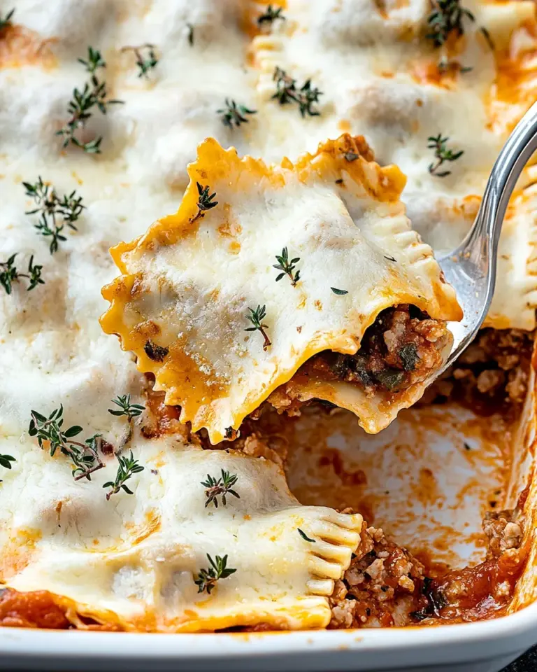 Million Dollar Ravioli Casserole