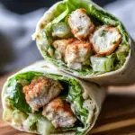 Miso Chicken Caesar Wraps