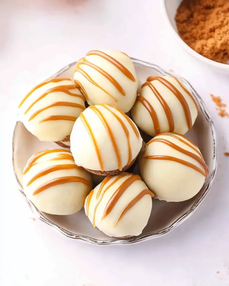 No-Bake Biscoff Cookie Truffles