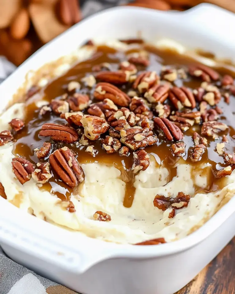 No Bake Pecan Pie Dip