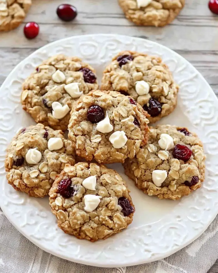 Oatmeal Cranberry Cookies