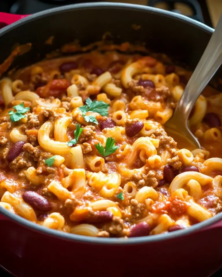 One Pot Chili Mac