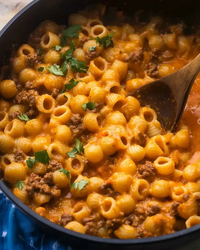 One Pot Taco Pasta Recipe