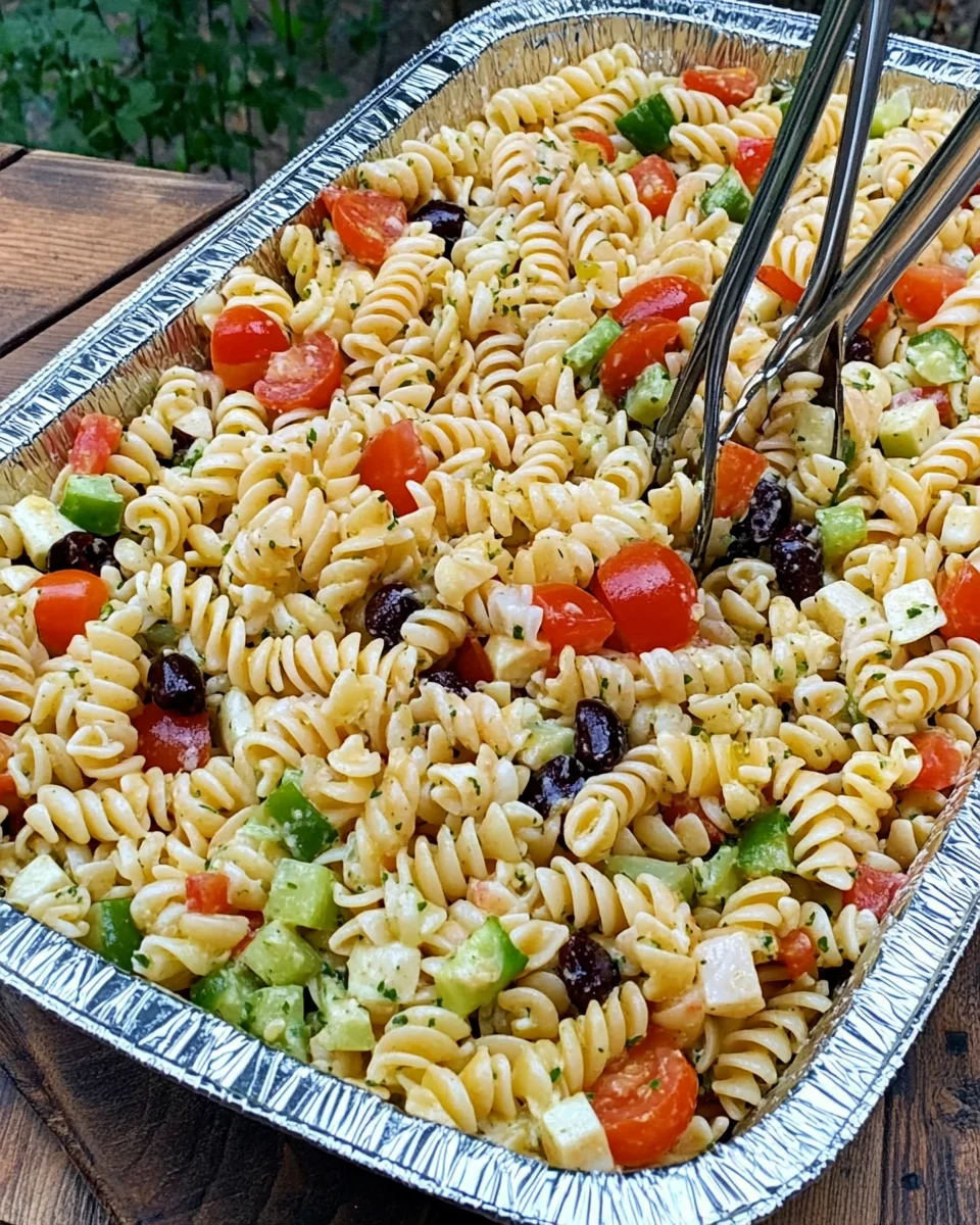 Pasta Salad For A Crowd