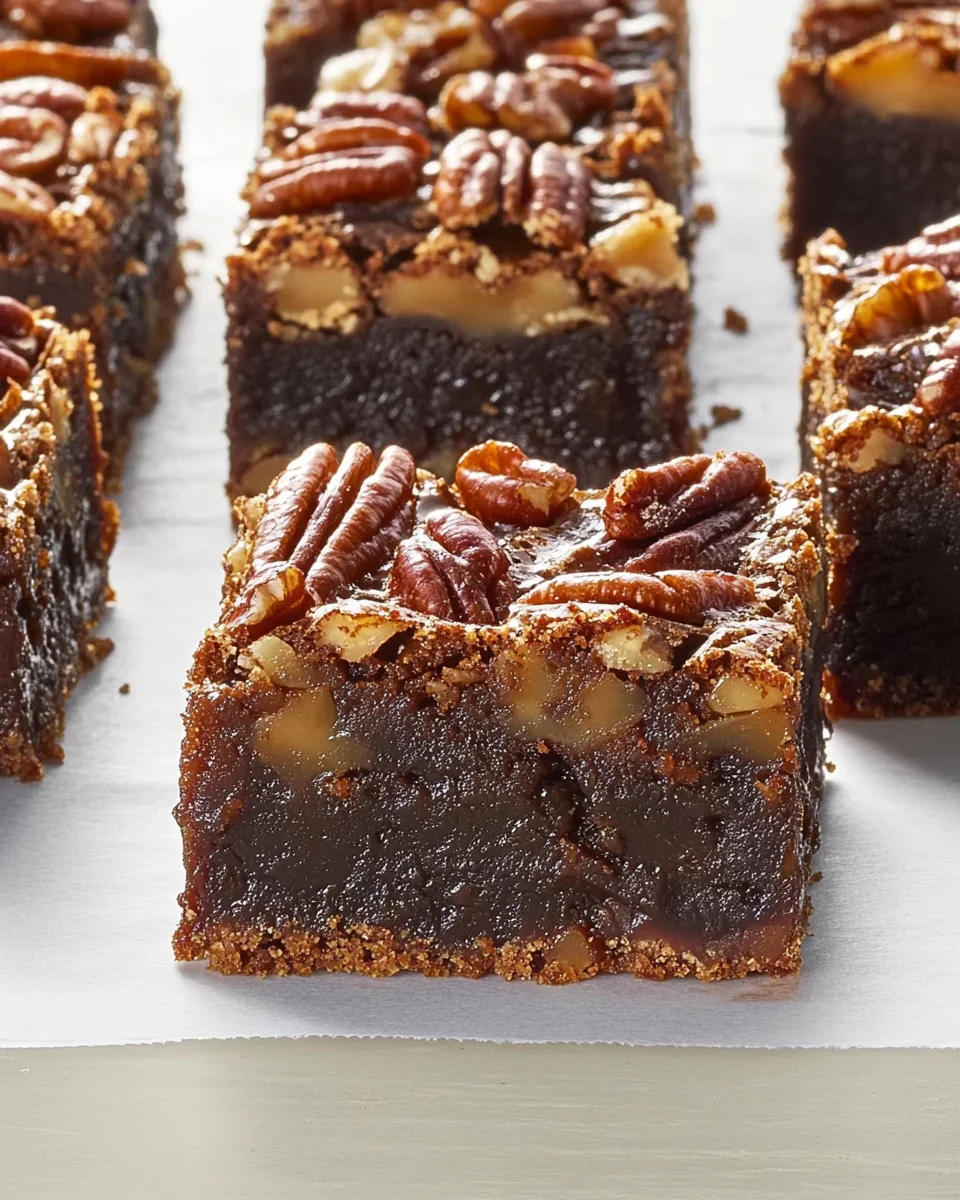Pecan Pie Brownies