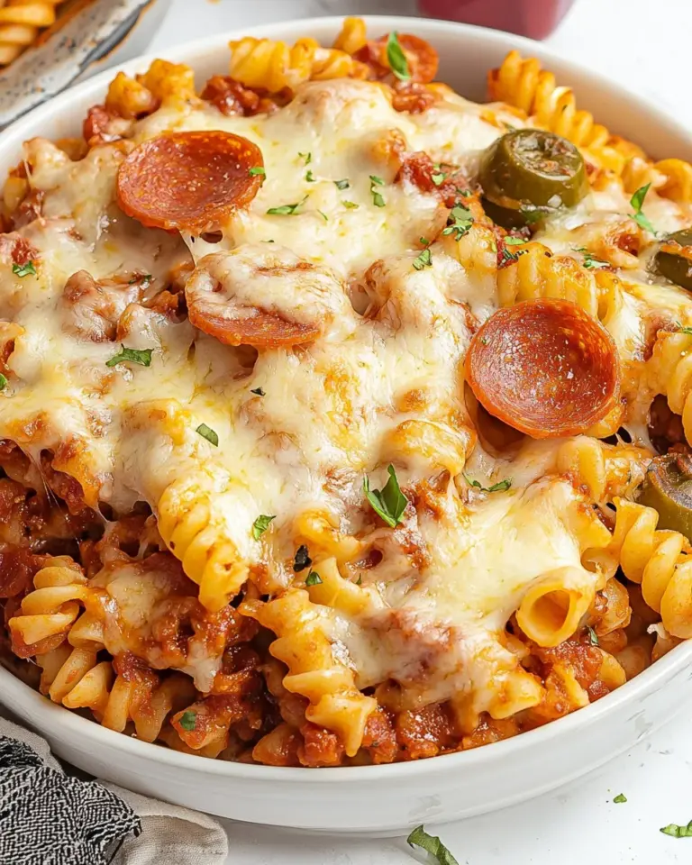 Pizza Pasta Casserole
