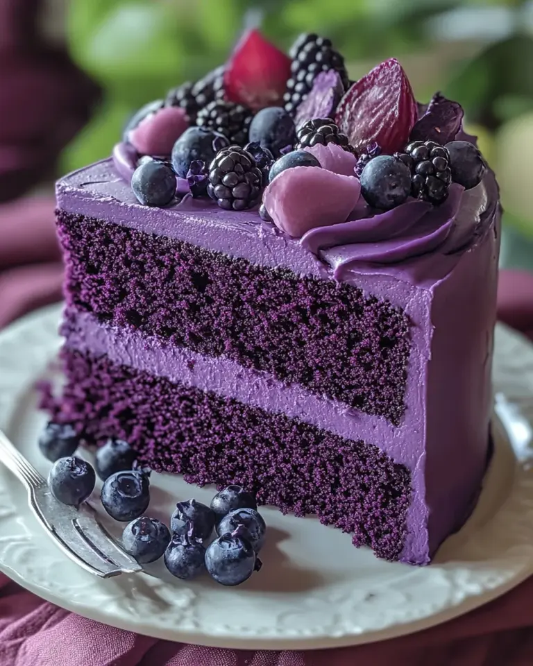 Purple Velvet Cake