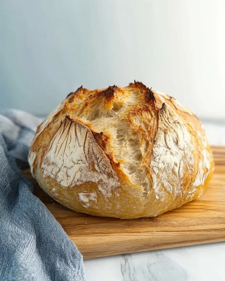 Quick and Easy No-Knead Bread