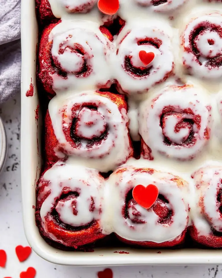 Red Velvet Cinnamon Rolls