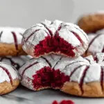 Red Velvet Crinkle Cookie