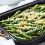 Roasted Parmesan Green Beans