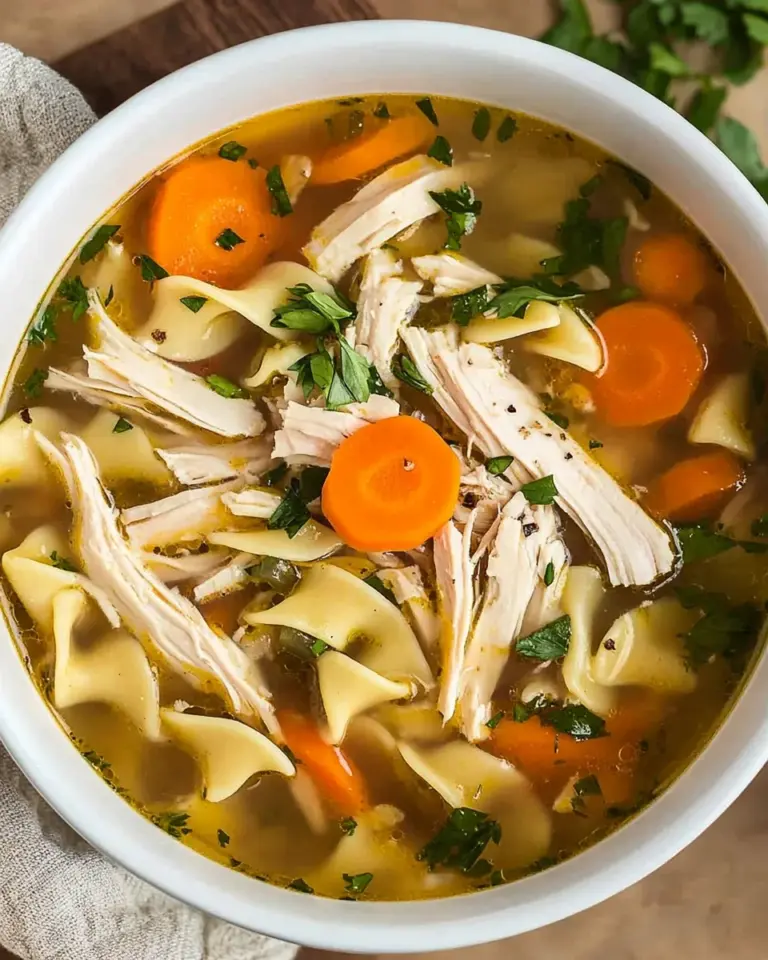 Rotisserie Chicken Noodle Soup