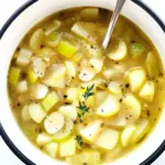 Rustic Potato Leek Soup