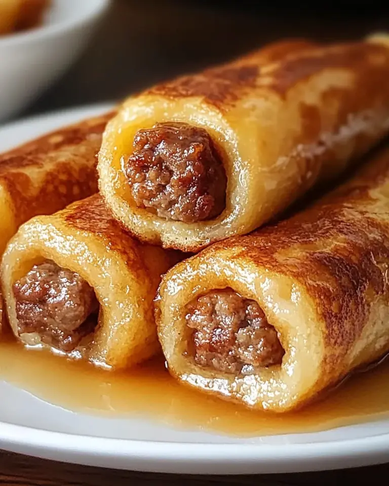 Sausage French Toast Roll-Ups Recipe