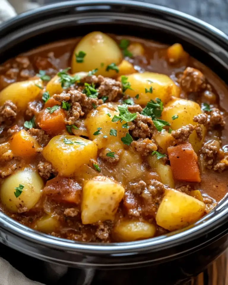 Slow Cooker Cowboy Casserole