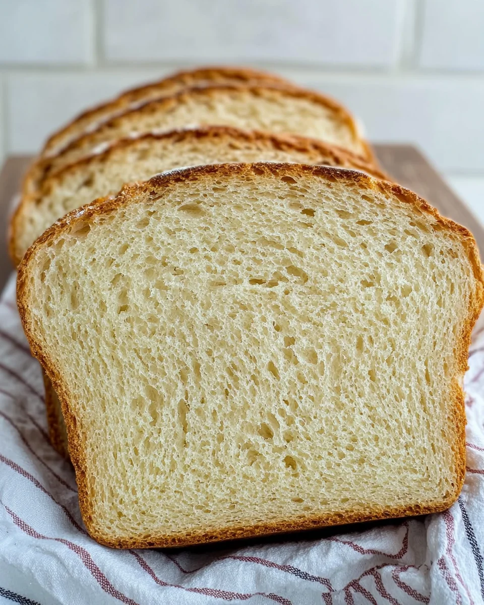 Soft Sourdough Sandwich Bread