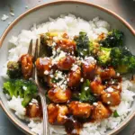 Sticky Chicken Rice Bowls