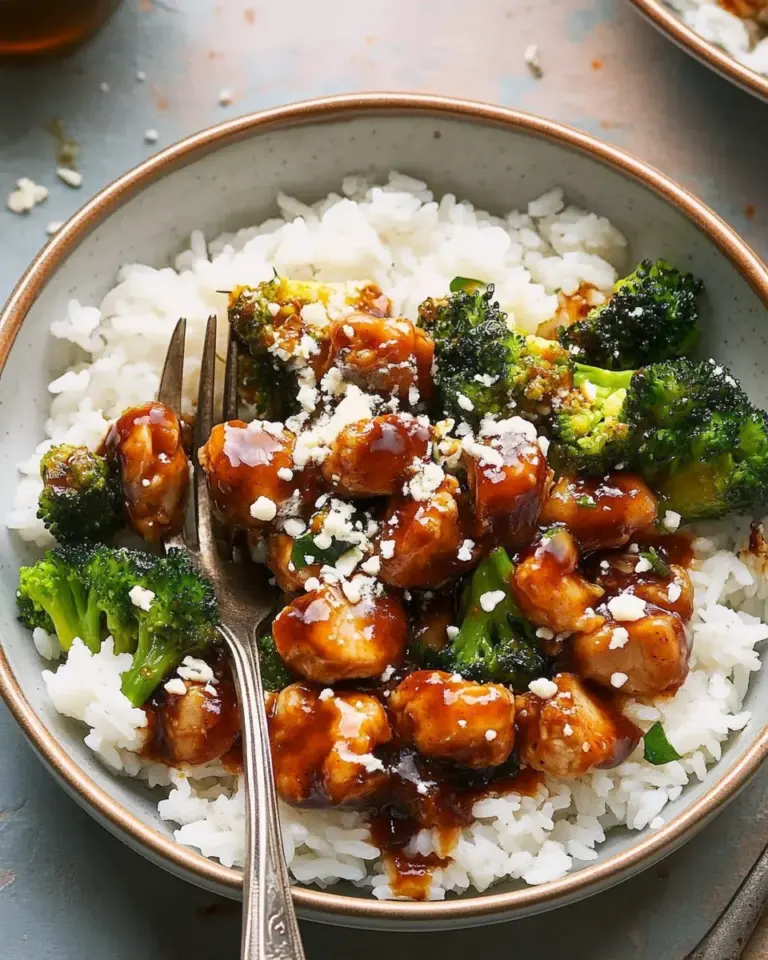 Sticky Chicken Rice Bowls
