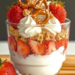 Strawberry Pretzel Salad Parfaits