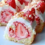 Strawberry Shortcake Cheesecake Rolls