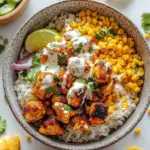 Street Corn Chicken Rice Bowl