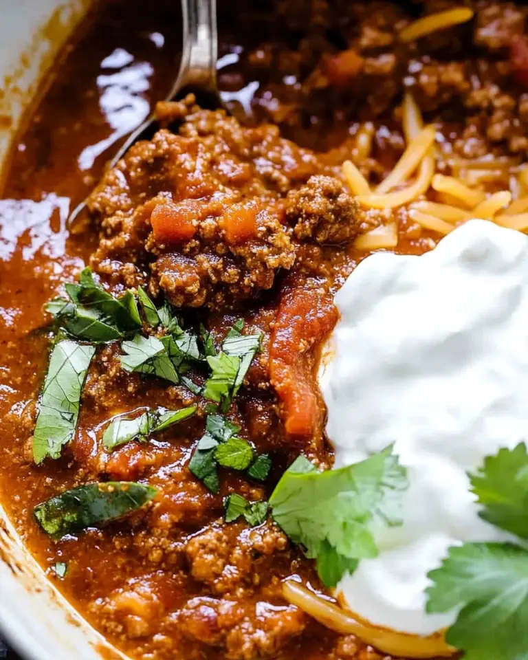 Texas No Beans Chili