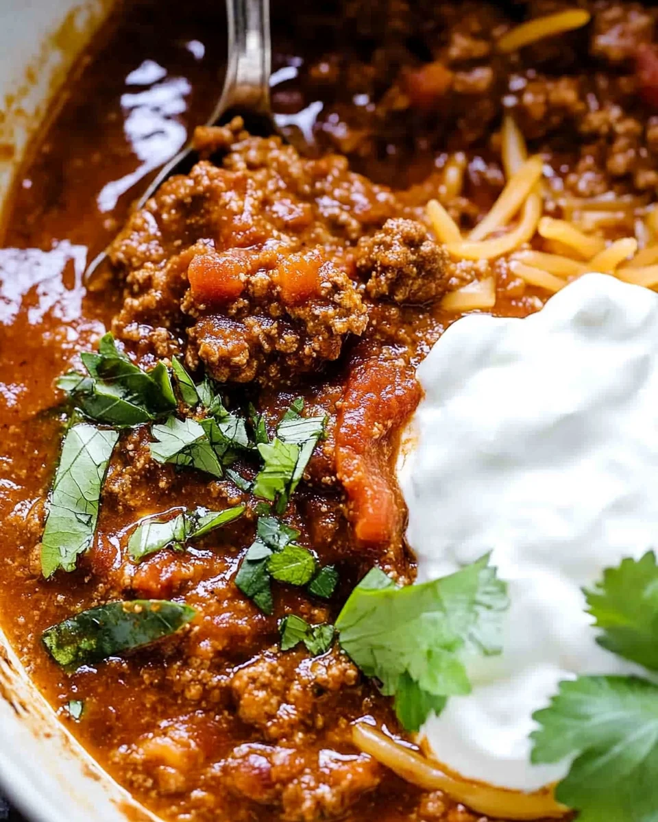 Texas No Beans Chili