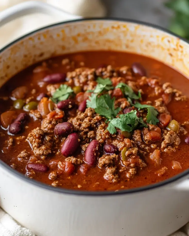 The Best Homemade Stovetop Chili