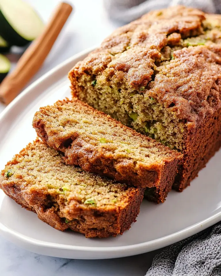 The Best Snickerdoodle Zucchini Bread