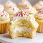 Vanilla Birthday Cupcakes