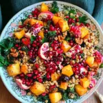 Winter Pomegranate and Grain Salad