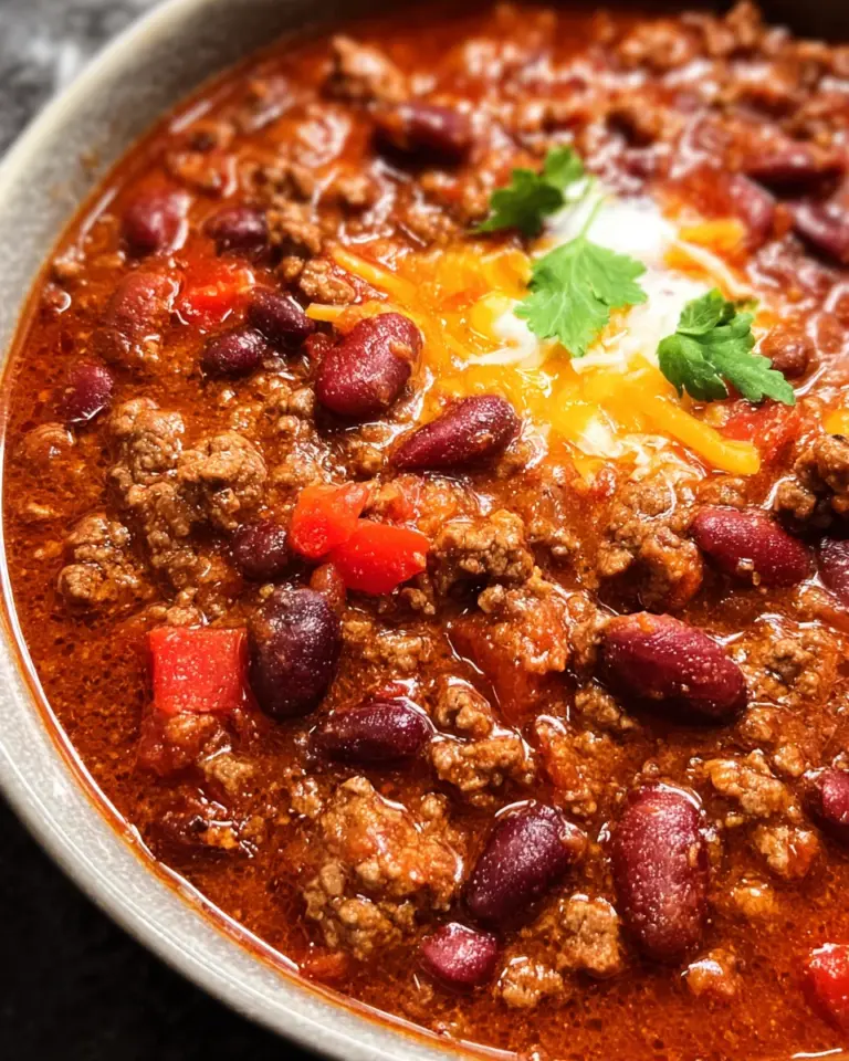 Best Ground Beef Stovetop Chili