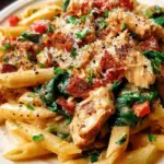 Creamy Chicken Pasta with Bacon