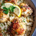 Crock-pot Lemon Chicken and Rice